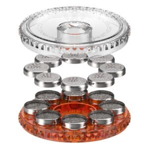 8pcs dosing capsule magazine with filling pads