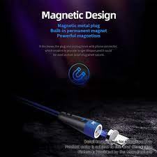kumiho k1 3 in 1 magnetic 3a braided fast charge sync cable lightning, mirco usb, usb type c kumiho k1 3 in 1 magnetic 3a braided fast charge sync cable lightning, mirco usb, usb type c