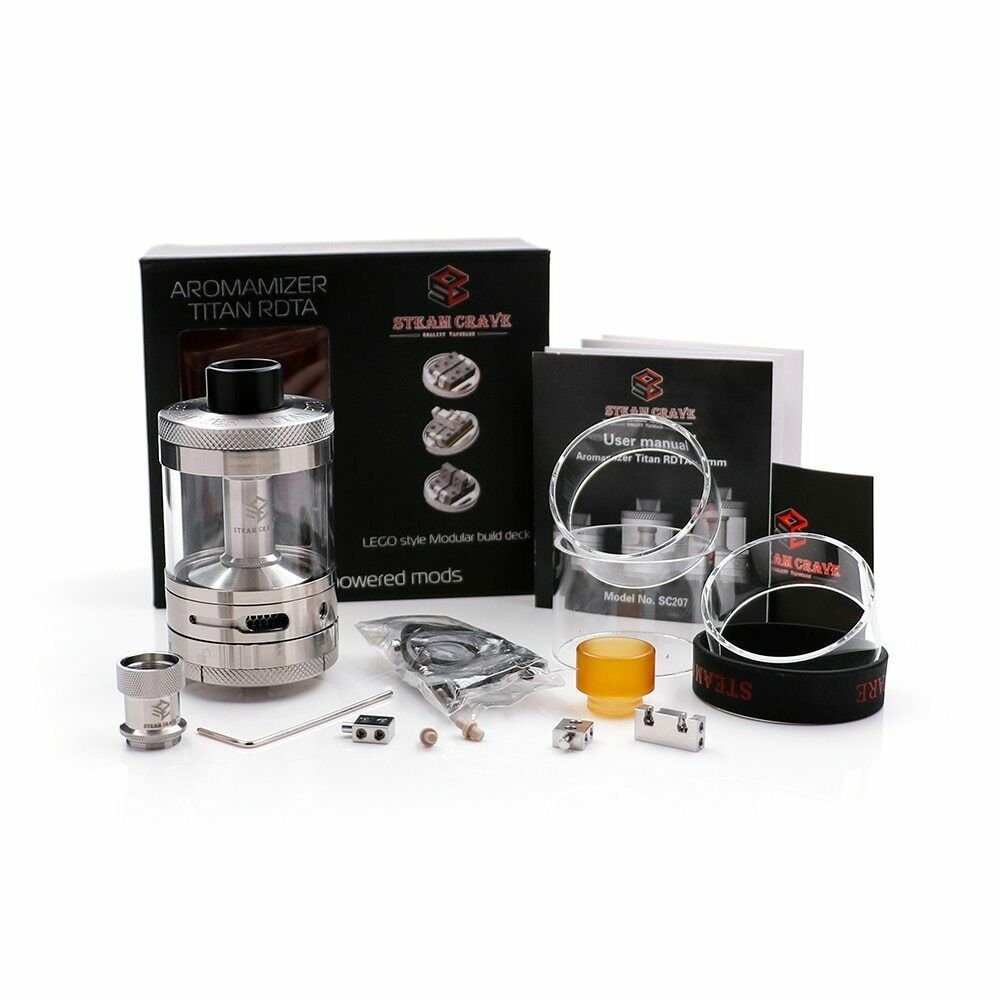 steam crave aromamizer titan rdta 28ml steam crave aromamizer titan rdta 28ml