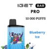 IGET BAR PRO – BLUEBERRY ICE – 10 000 PUFFS import placeholder for 9958