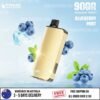 ALIBARBAR Ingot 9000 Puffs Blueberry Mint import placeholder for 1050
