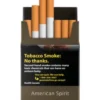 American Spirit King Size 20 Pack import placeholder for 532