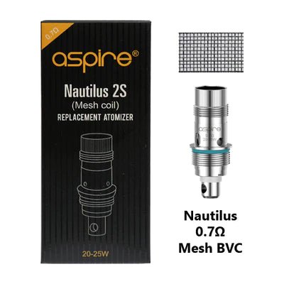 aspire nautilus bvc coils (5pcs/pack) aspire nautilus bvc coils (5pcs/pack)