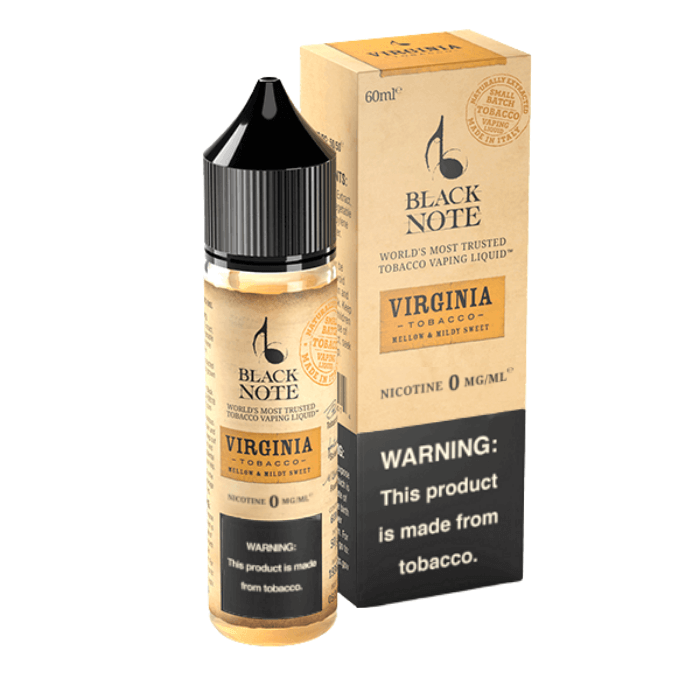 black note virginia tobacco (mellow & mildly sweet) 50vg/50pg 60ml black note virginia tobacco (mellow & mildly sweet) 50vg/50pg 60ml