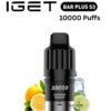 IGET BAR PLUS S3 POD ONLY – LEMONADE MONSTER – 10.000 PUFFS import placeholder for 14252
