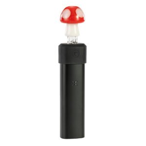 potv x empire glass red & white mushroom