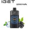 IGET ONE – BLACK FOREST – 12000 PUFFS import placeholder for 18882