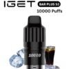 IGET BAR PLUS S3 POD ONLY – COLA ICE – 10.000 PUFFS import placeholder for 38768