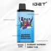 IGET Bar Pro 10000 Puffs Blueberry Raspberry Bubble Gum import placeholder for 3201