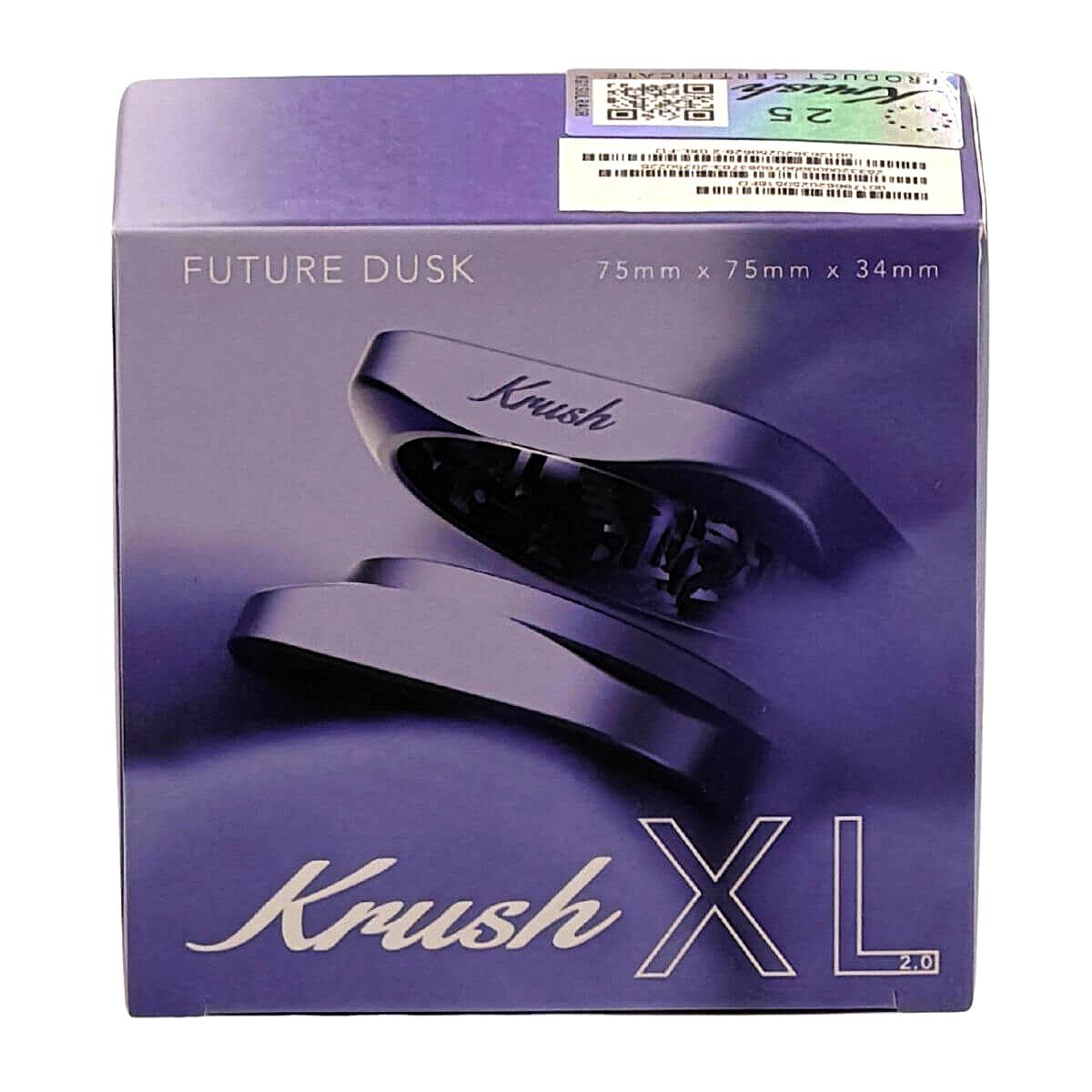 krush kube 2.0 xl aluminium grinder 2 parts – 75mm krush kube 2.0 xl aluminium grinder 2 parts – 75mm