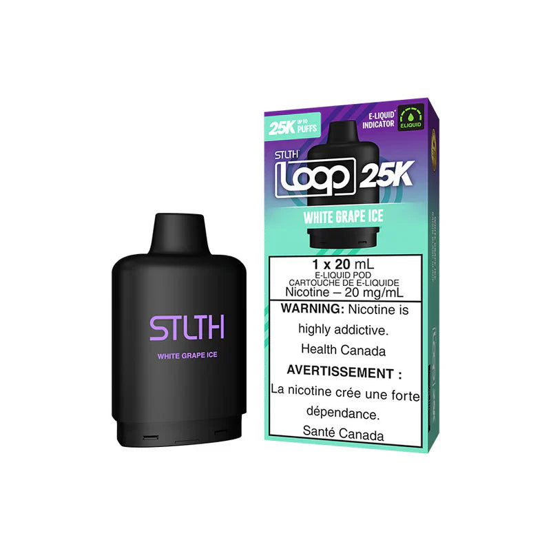 stlth loop 25k replacement pod 20ml 25000 puff stlth loop 25k replacement pod 20ml 25000 puff