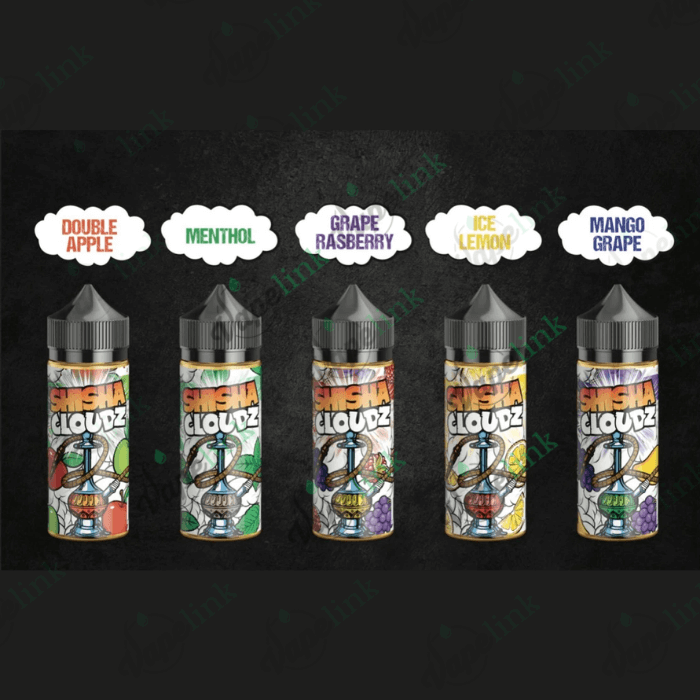 shisha cloudz sample pack 10ml each (5 flavours) shisha cloudz sample pack 10ml each (5 flavours)
