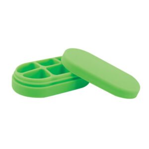 silicone concentrate container 10cm x 5cm assorted colors