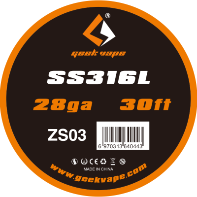 geekvape stainless steel coil wires ss geekvape stainless steel coil wires ss