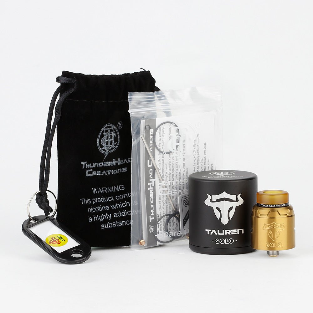 thc tauren solo rda 24mm made by thunderhead creations thc tauren solo rda 24mm made by thunderhead creations
