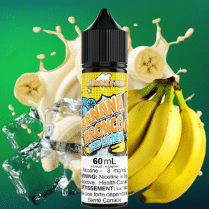 banana bronco iced by maverick e liquid