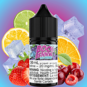 boo benny iced salt by maverick e liquid