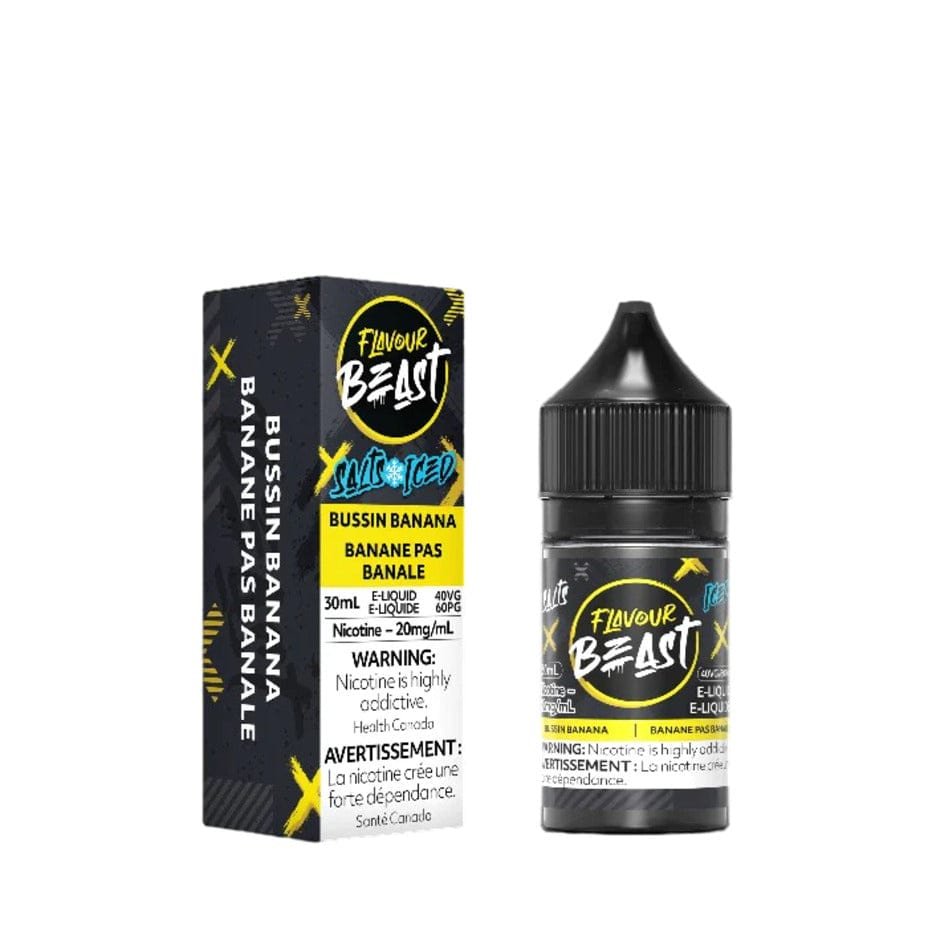 bussin banana iced salts by flavour beast e liquid bussin banana iced salts by flavour beast e liquid