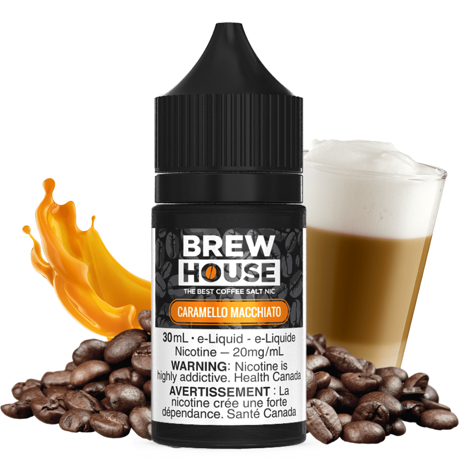 caramello macchiato salt by brew house e liquid caramello macchiato salt by brew house e liquid