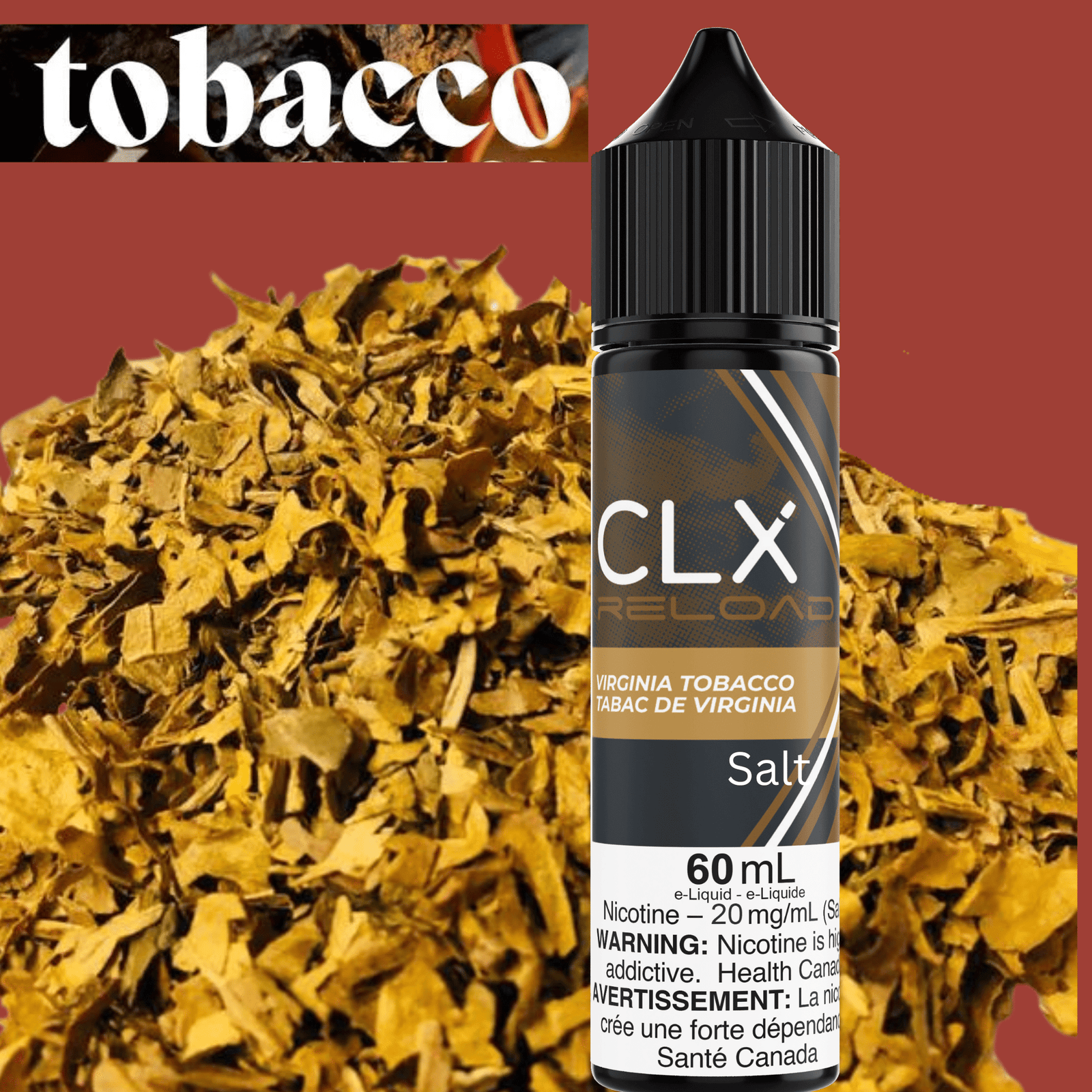 clx reload 60ml salt virginia tobacco clx reload 60ml salt virginia tobacco
