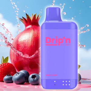 drip'n by envi 16k disposable vape triple berry