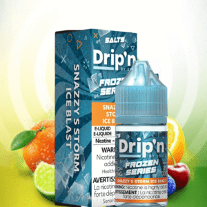 drip'n by envi frozen salt snazzy s storm iced