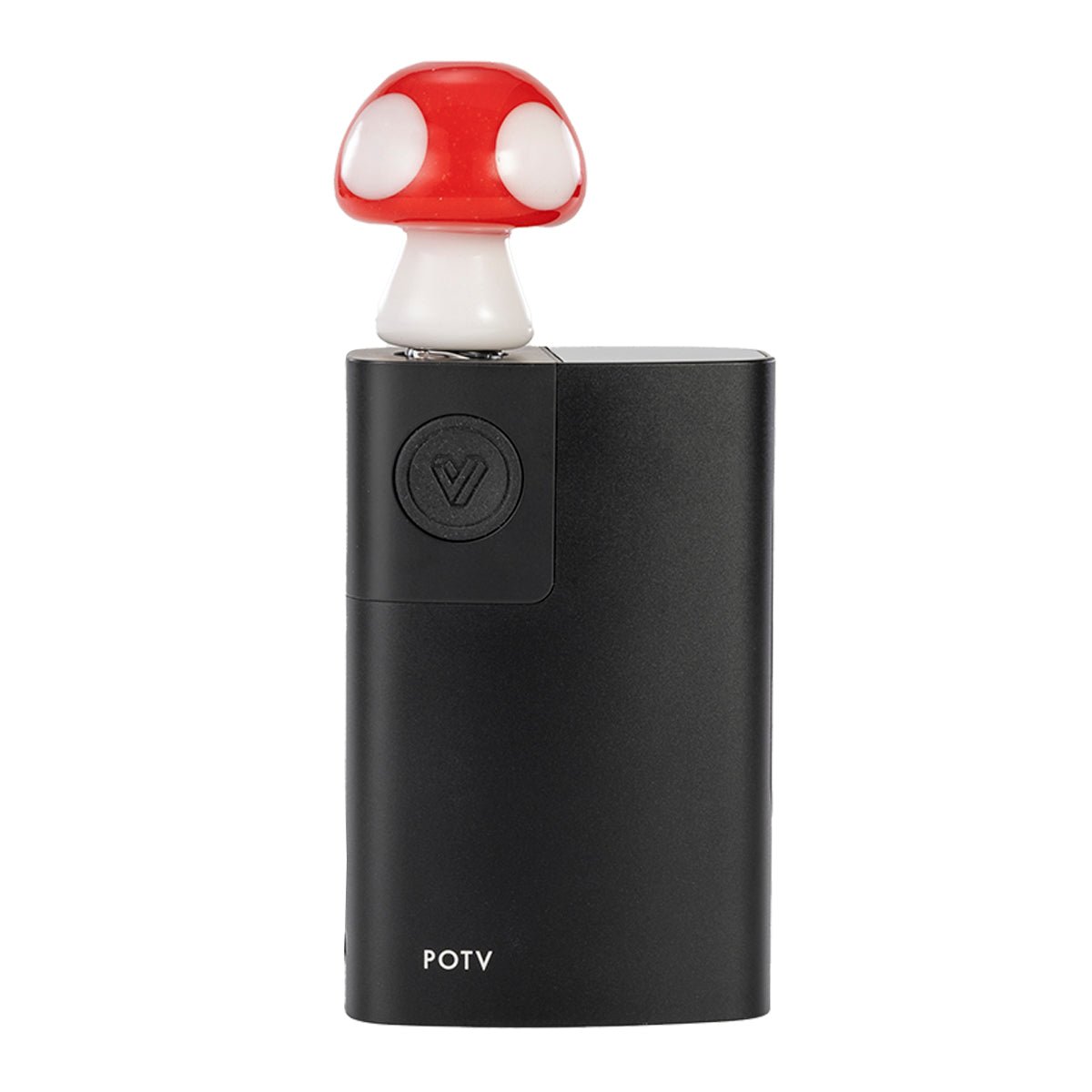 potv x empire glass red & white mushroom potv x empire glass red & white mushroom
