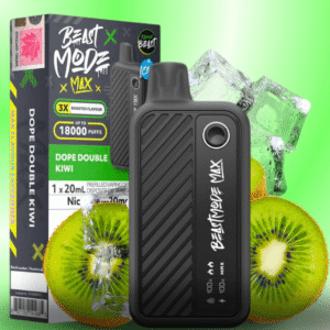 flavour beast beast mode max 18k disposable dope double kiwi