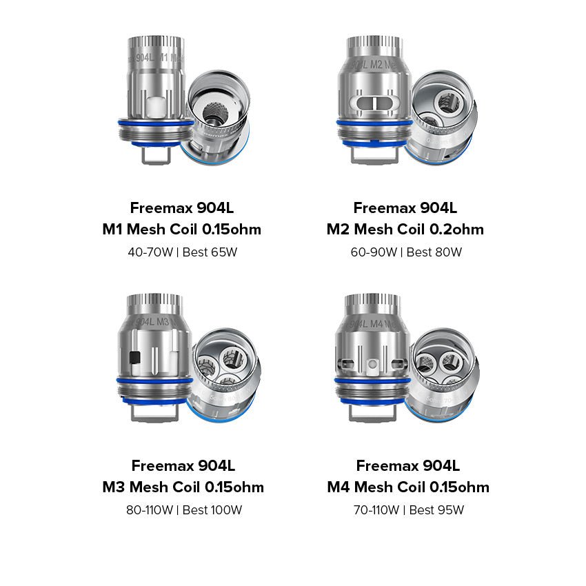 freemax 904l m pro mesh coils (3pcs/pack) freemax 904l m pro mesh coils (3pcs/pack)