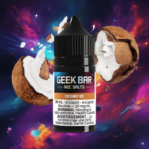 geek bar nic salt coconut ice