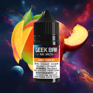 geek bar nic salt mango peach ice