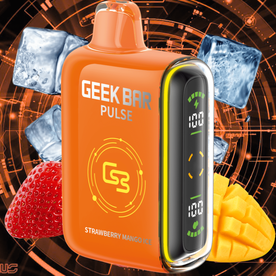 geek bar pulse 9000 disposable vape strawberry mango ice geek bar pulse 9000 disposable vape strawberry mango ice