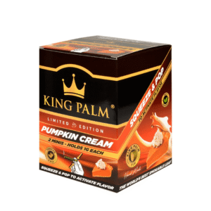 king palm mini pre rolls pumpkin cream