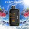 Kraze Mega X 48K Disposable Vape - Quad Berry Ice import placeholder for 8068268720191
