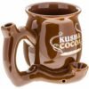 Kush & Cocoa Ceramic Mug Pipe import placeholder for 6897605312575