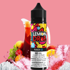 lemon drop boost salt nic 60ml punch ice