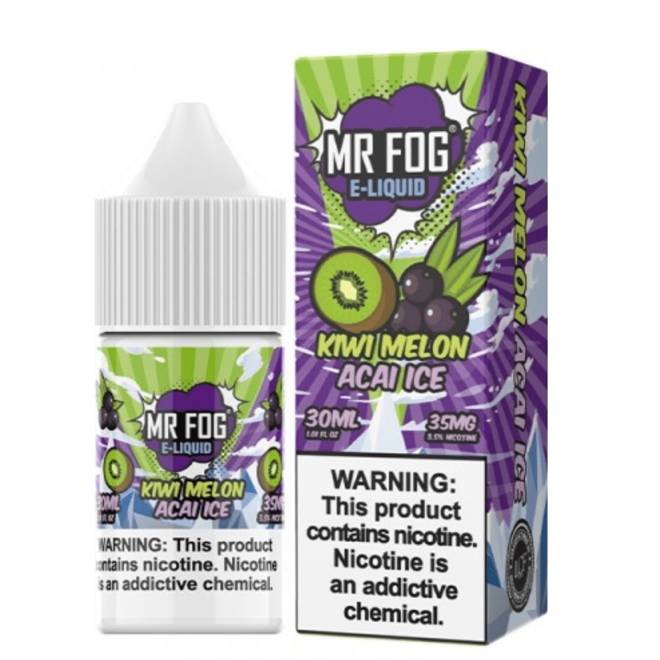 mr. fog salt kiwi melon acai ice 30ml mr. fog salt kiwi melon acai ice 30ml
