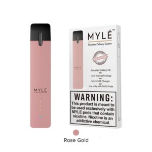 myle all in one pod starter kit 240mah + bonus 4 pack empty refillable cartdridges