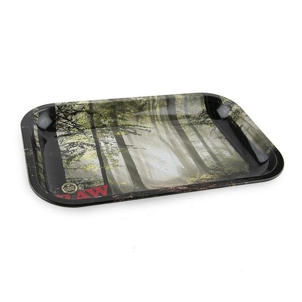 raw forest metal rolling tray raw forest metal rolling tray