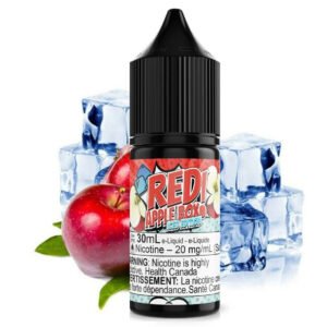 red apple box iced salt by maverick e liquid
