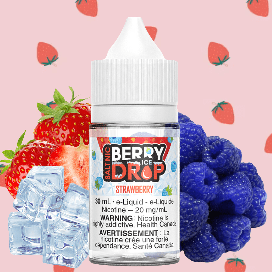strawberry ice salt by berry drop e liquid strawberry ice salt by berry drop e liquid