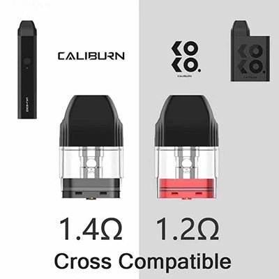 uwell caliburn or koko 2ml replacement pod cartridge 4 pack uwell caliburn or koko 2ml replacement pod cartridge 4 pack