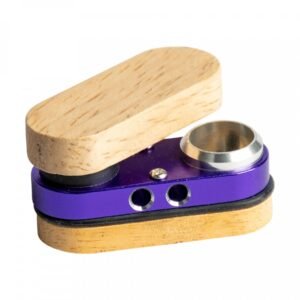 wooden monk hand pipe