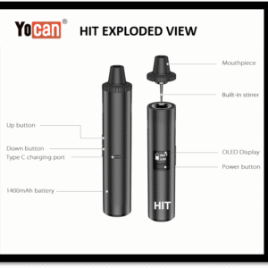 yocan hit dry herb vaporizer